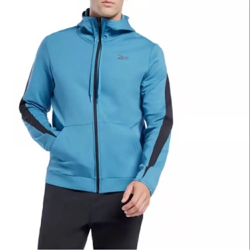 Reebok DreamBlend Full Zip Blue/Black
Jacket(Size Large)